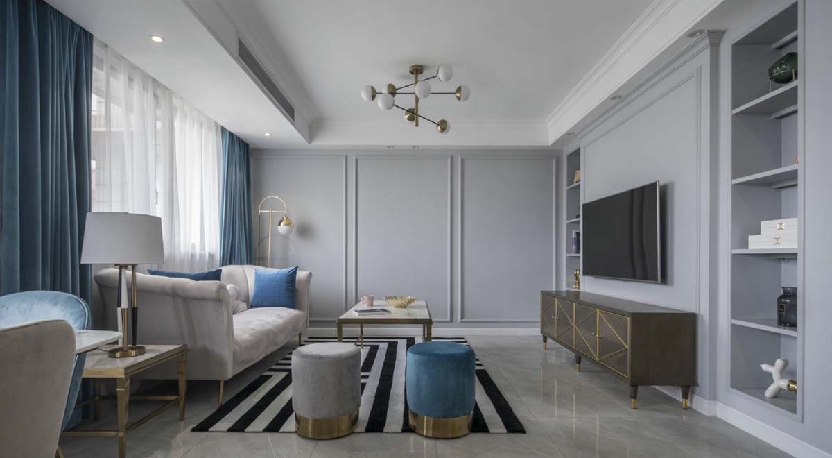 100㎡ ｜ 簡(jiǎn)約輕奢