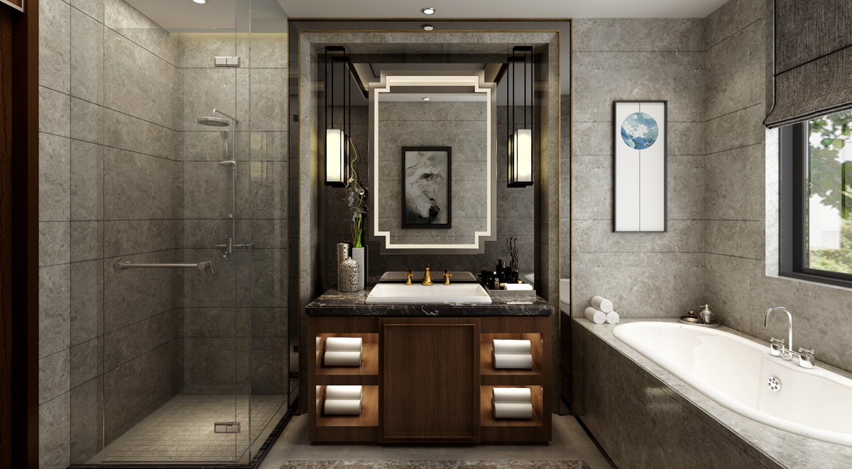 衛(wèi)浴效果圖