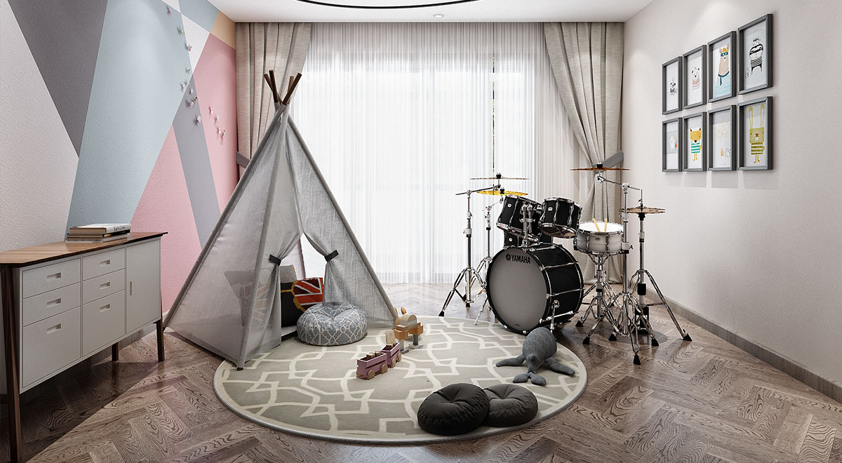 娛樂室實(shí)景圖