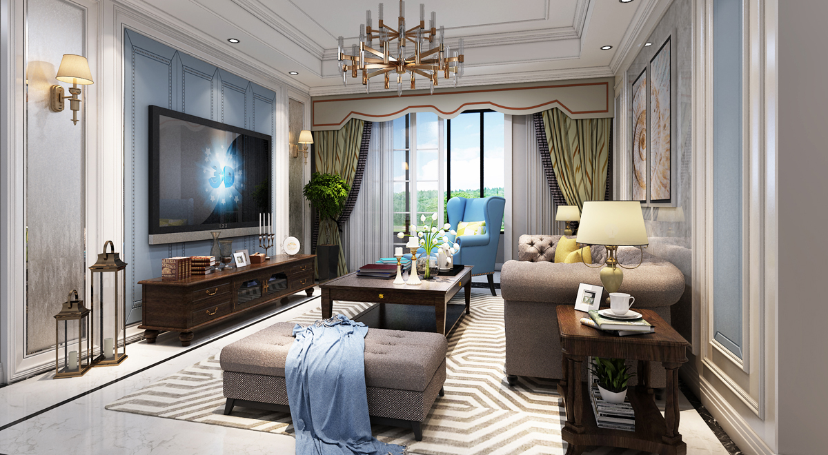 142㎡ ｜ 簡(jiǎn)約美式