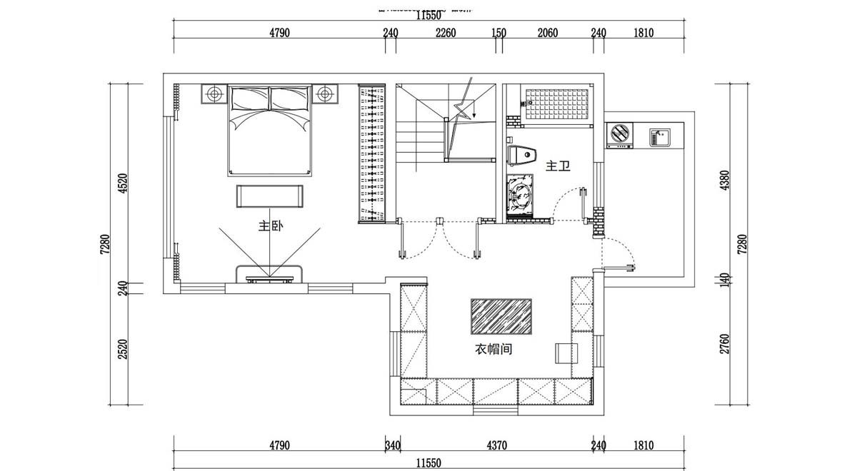 三樓平面設(shè)計圖