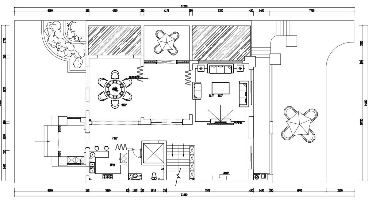 一樓平面設(shè)計(jì)圖