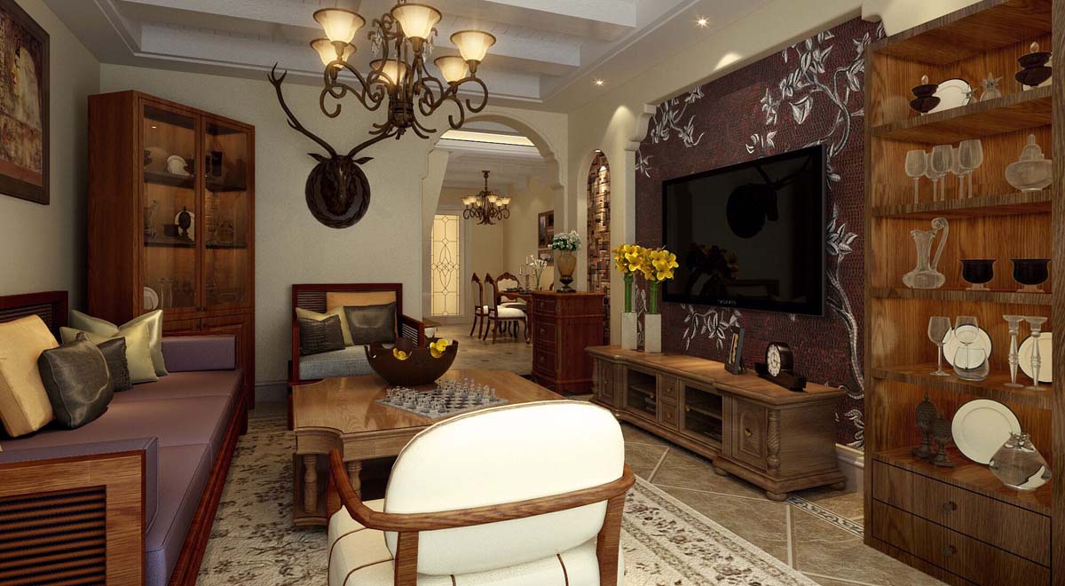 160㎡ ｜ 美式田園風(fēng)格