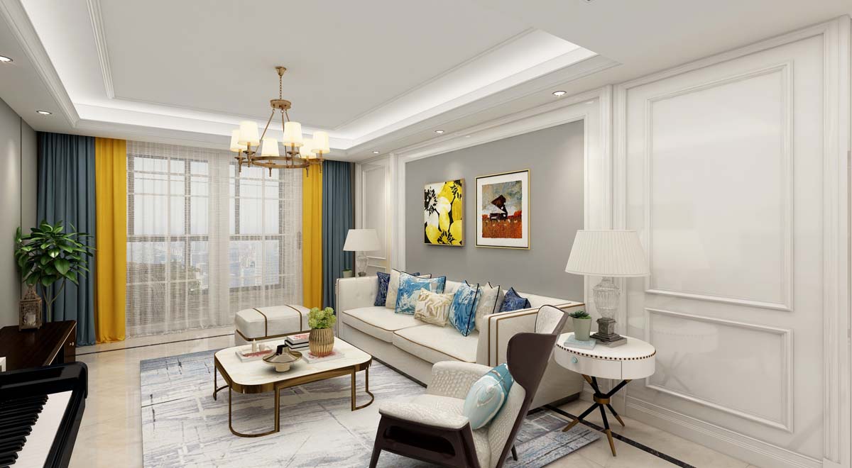 143㎡ ｜ 輕奢美式風格