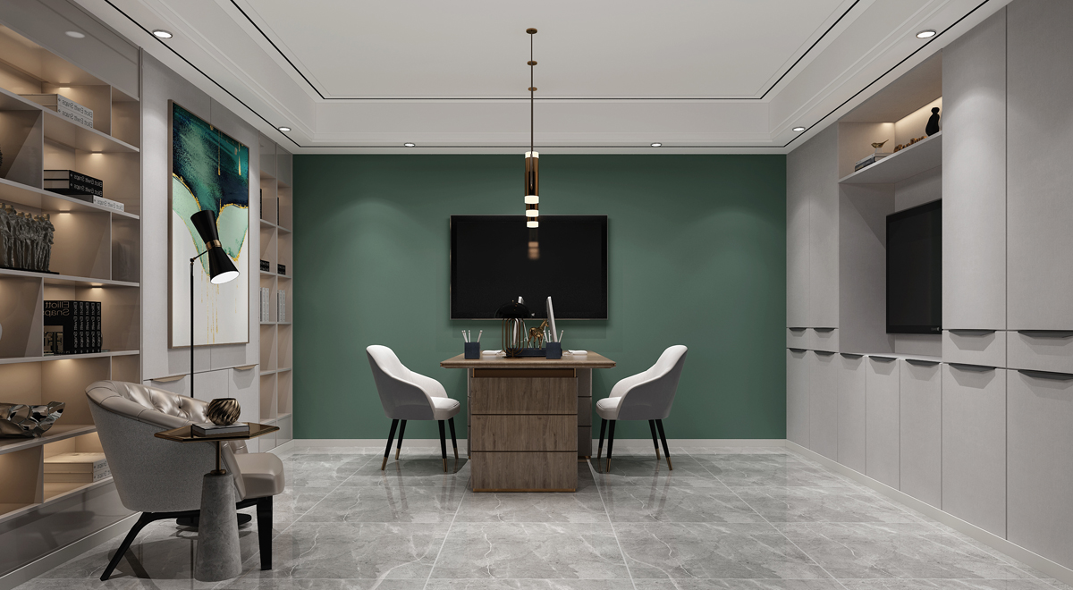 地下室負(fù)一層書(shū)房