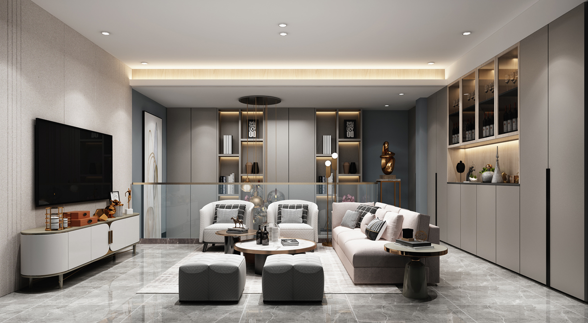 地下室負(fù)一層休閑區(qū)