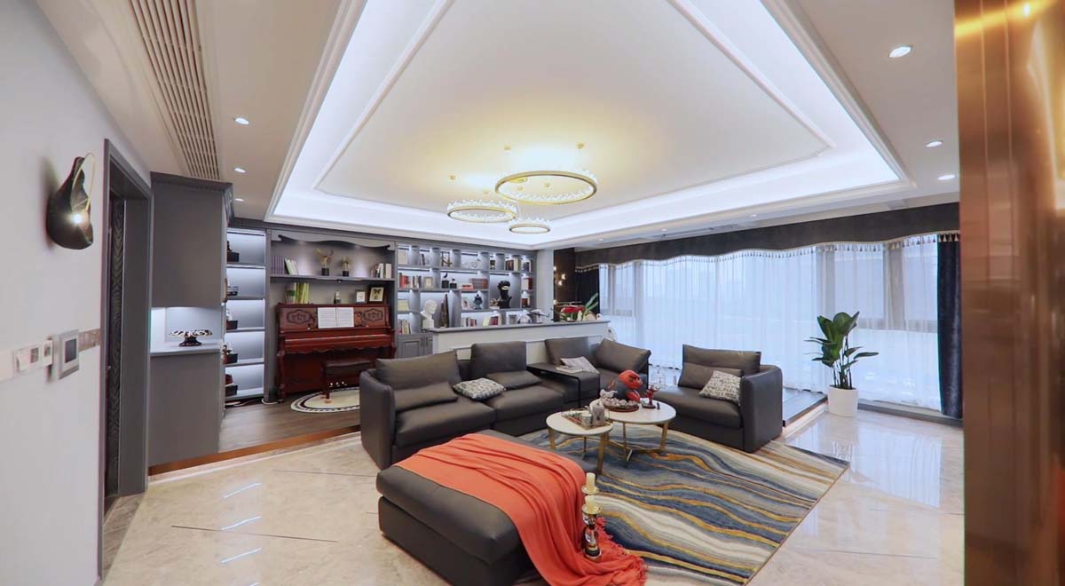 180㎡ ｜ 高級(jí)酒店風(fēng)-電視欄目案例    