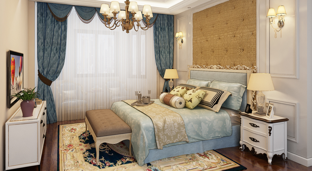 小女兒房效果圖