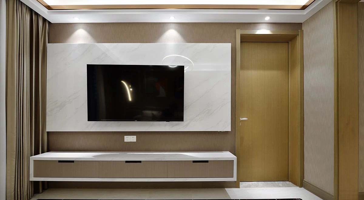 客廳實(shí)景效果圖6