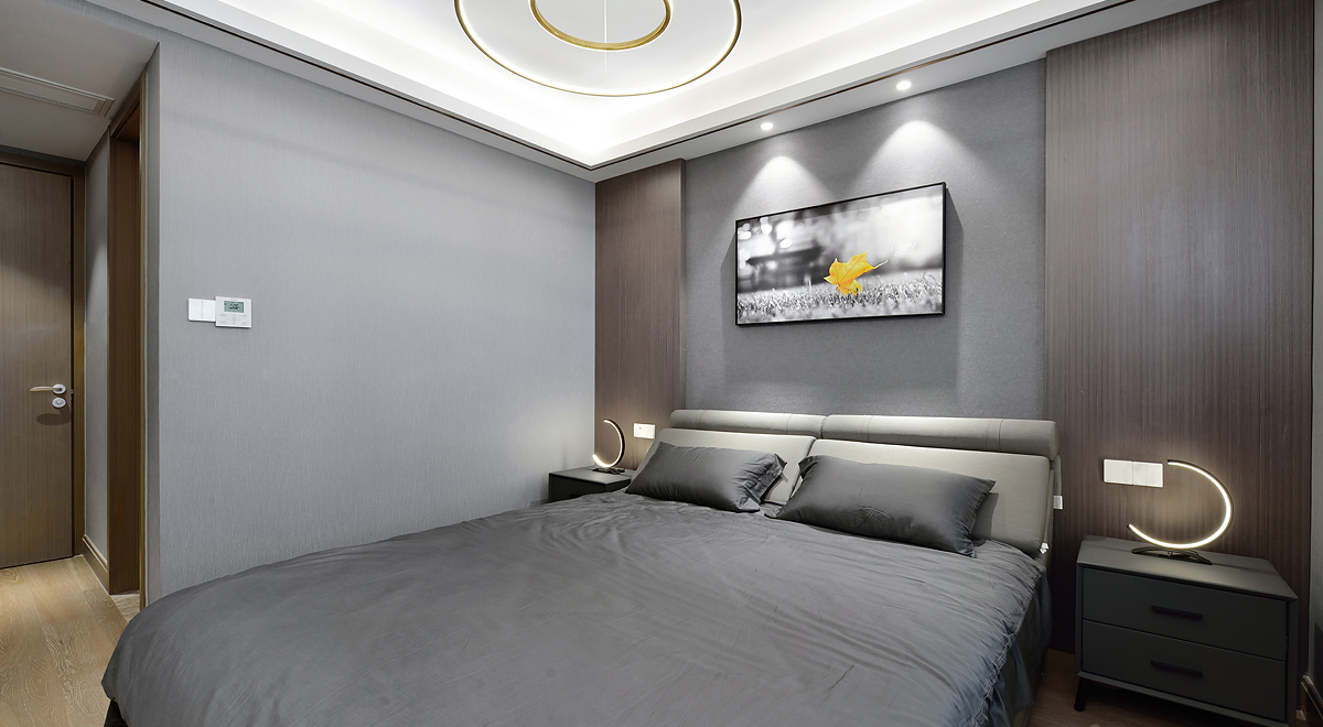 主臥實(shí)景效果圖2