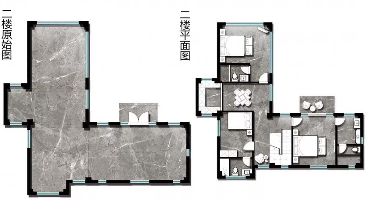 二樓戶型格局圖