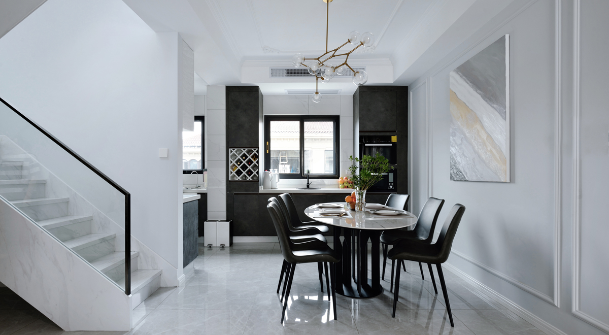 樓梯口實(shí)景效果圖