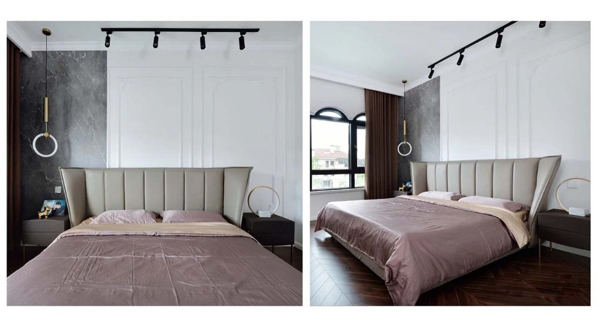 主臥實(shí)景效果圖