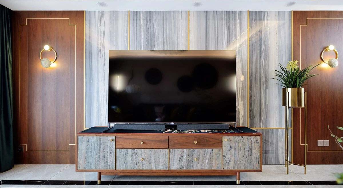 客廳電視背景墻