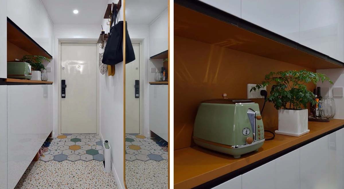 玄關(guān)實(shí)景效果圖