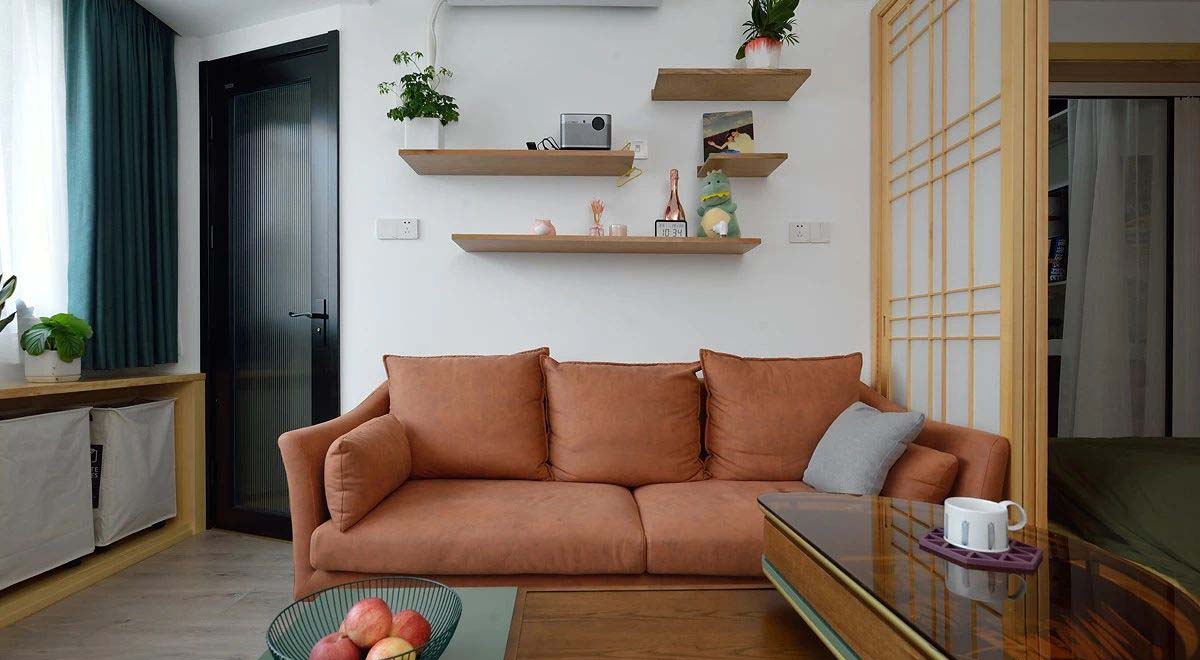 客廳實(shí)景效果圖