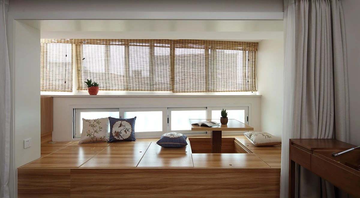 南陽臺榻榻米實(shí)景效果圖
