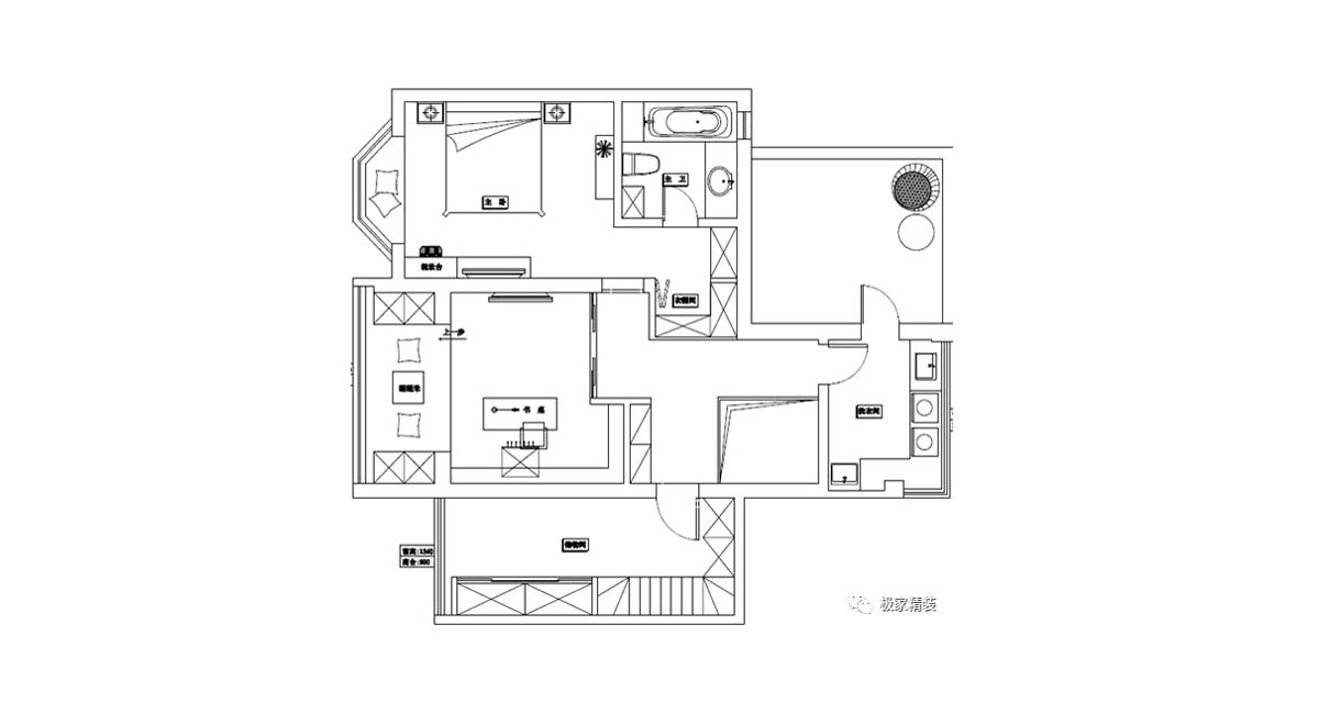 二樓平面設(shè)計(jì)圖