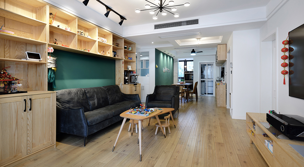 140㎡ ｜ 適老裝修，三代同堂