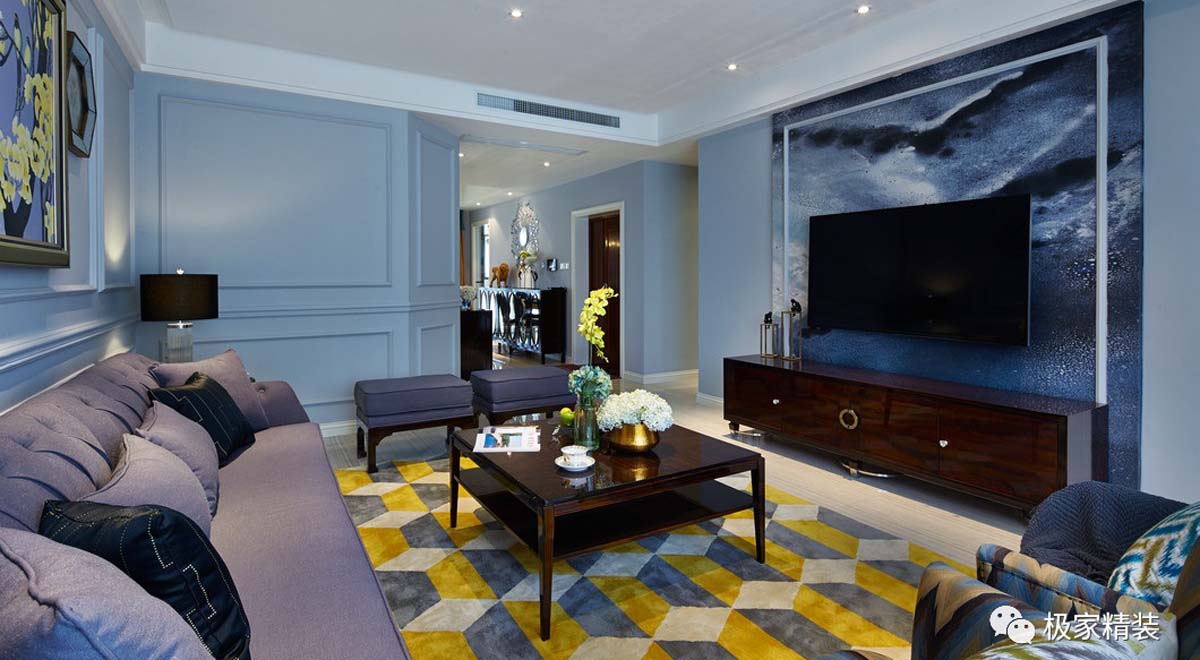 148㎡ ｜ 大膽用色，百看不厭