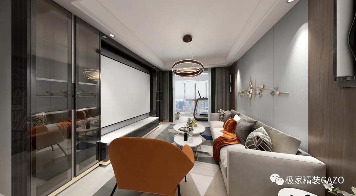 功能分區(qū)，雜物隱藏