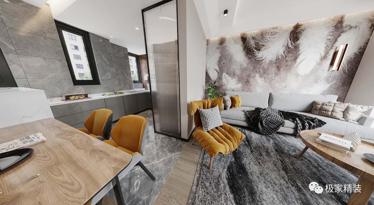 130㎡ ｜ 開(kāi)門(mén)見(jiàn)廳、臥室朝北，怎么破？