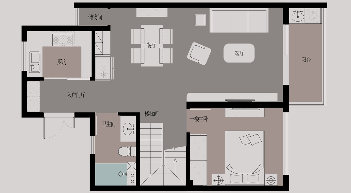 一樓平面設(shè)計(jì)圖