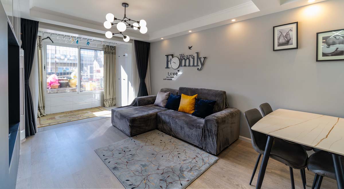 90㎡ ｜ 兩代人的四口之家