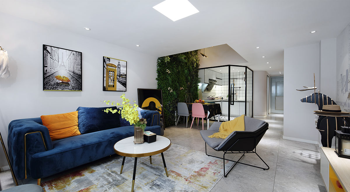 40㎡ ｜ 熱帶雨林風(fēng)情婚房 ｜ √電視欄目案例    