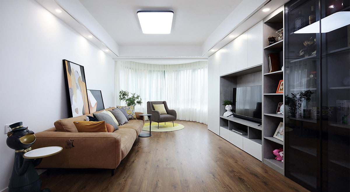 155㎡ ｜ 簡(jiǎn)約浪漫四口之家 ｜ √電視欄目案例