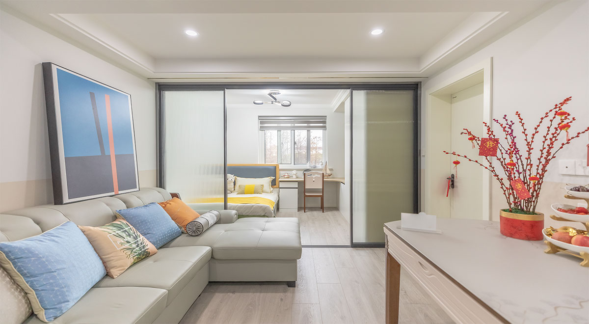 56㎡ ｜ 二老一狗，幸福生活