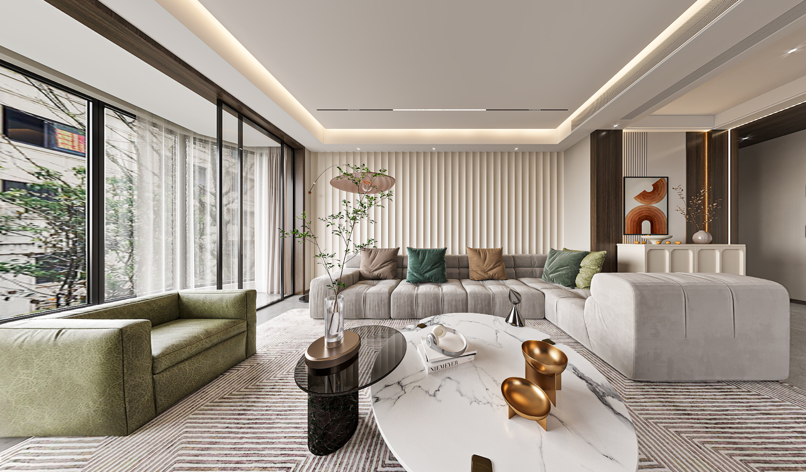 180㎡ ｜ 乳山路現(xiàn)代簡(jiǎn)約